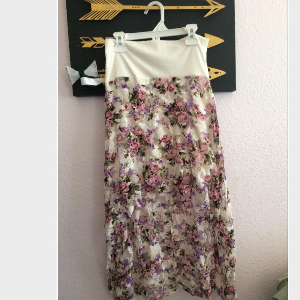 Floral skirt